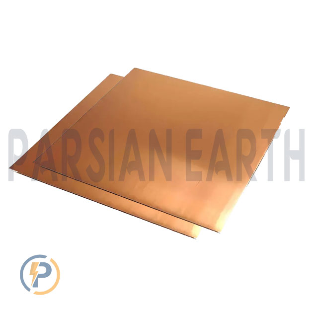 صفحه مسی ذوبی آلیاژی از مس